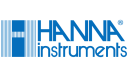 The logo of the HANNA brand, one of the largest companies in America that manufactures all kinds of laboratory equipment such as pH meters