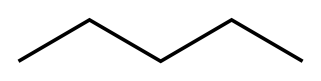 Chemical formula of pentane