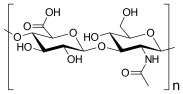 Chemical formula of Hyaluronic Acid​​​​​​​