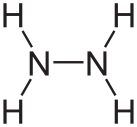 Chemical formula of hydrazine