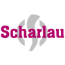 The logo of the scharlau brand, a manufacturer of all kinds of high quality laboratory materials