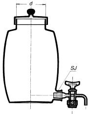 Map of glass barrel with milk and lid from Zimax brand