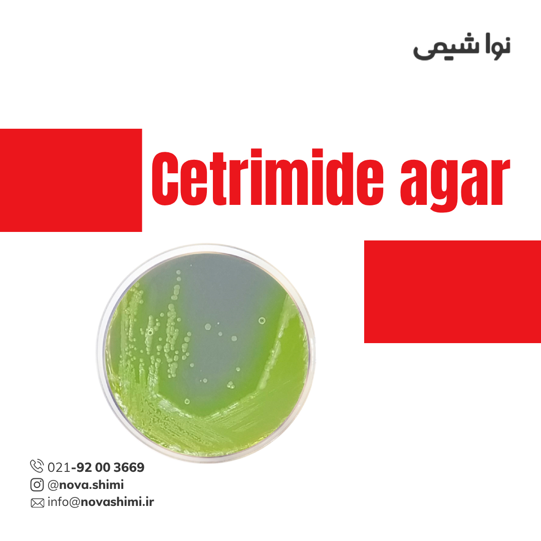 محیط کشت ستریماید آگار بیس مرک (Cetrimide agar)