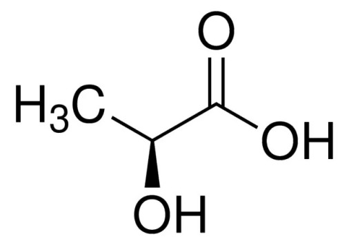 فرمول شیمیایی لاکتیک اسید آزمایشگاهی 
