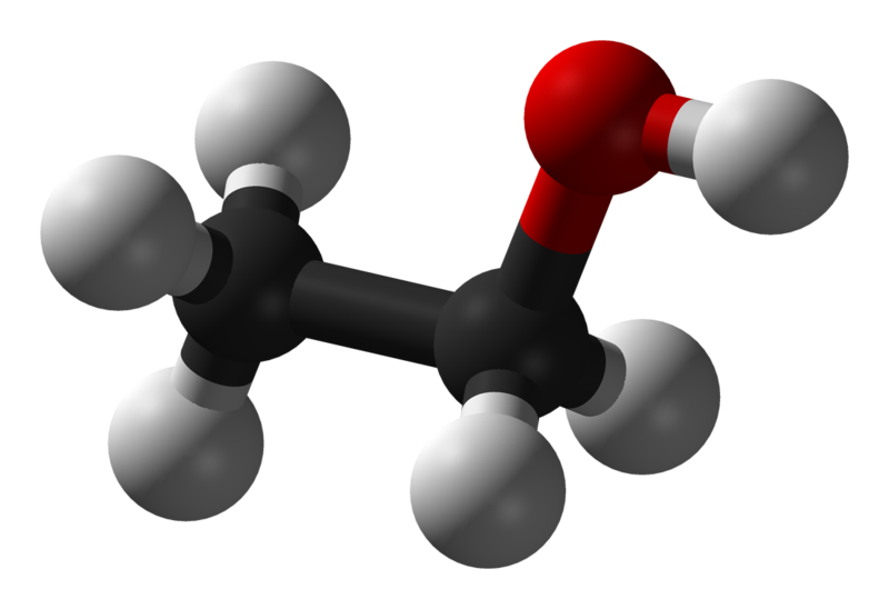  Molecular structure of ethanol 