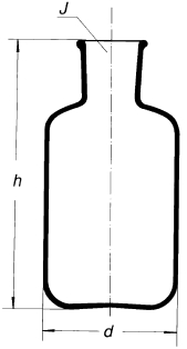 Map of white powder laboratory bottle