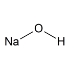 Chemical formula of caustic soda