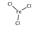 Chemical formula of iron 3 chloride (chloroferric)